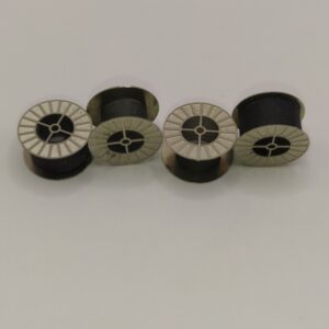 4 tourets Acier avec câble